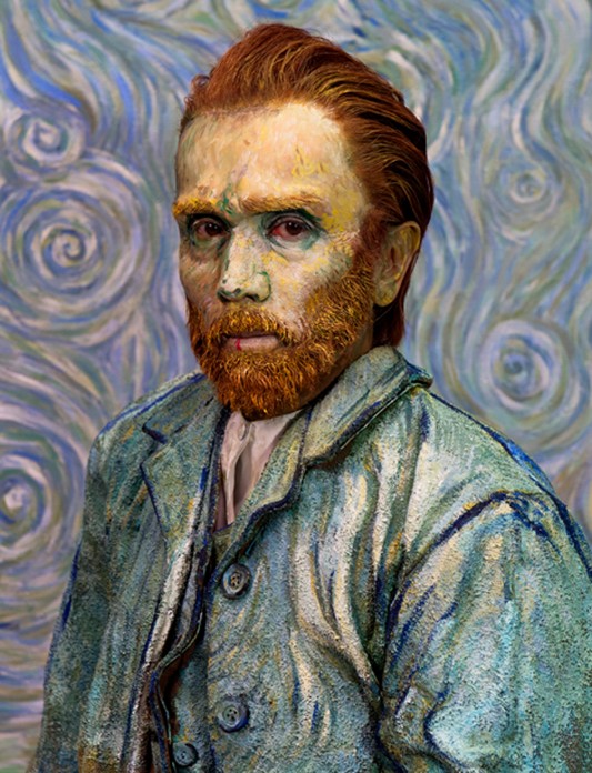 Cartellino Yasumasa Morimura Van Gogh
