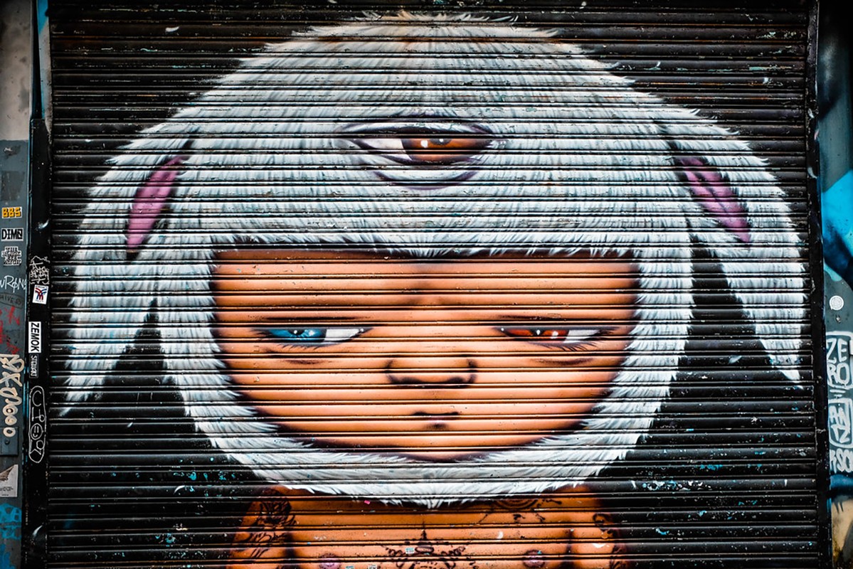 Cartellino Collecting Street Art Alex Face