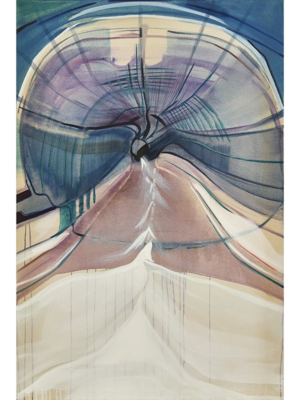 Cartellino Seeun Kim, An eye, 2018_ Water mixable oil on canvas, 120 x 80 x 3 cm.jpg
