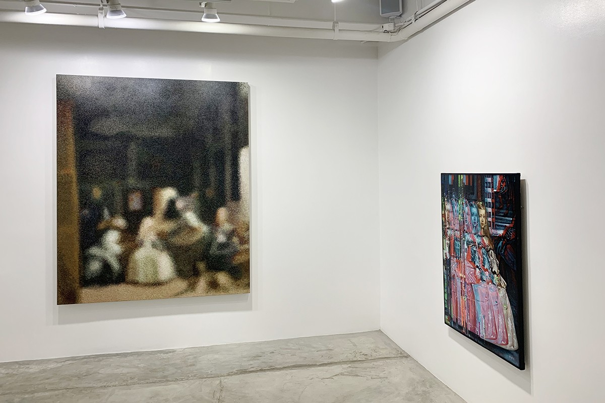 Cartellino West Gallery Olan and Manok Ventura