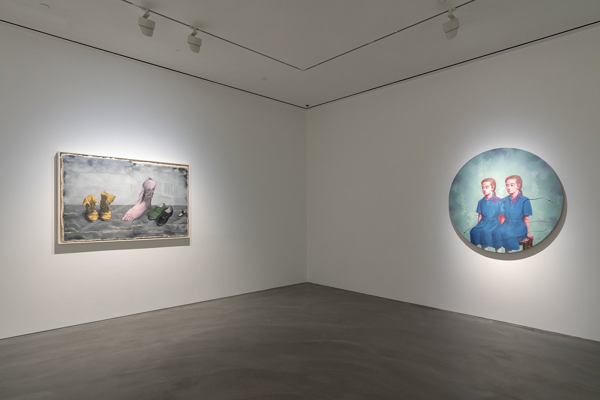 Cartellino Pace Gallery Hong Kong Zhang Xiaogang, Mao Yan, Qiu Xiaofei 