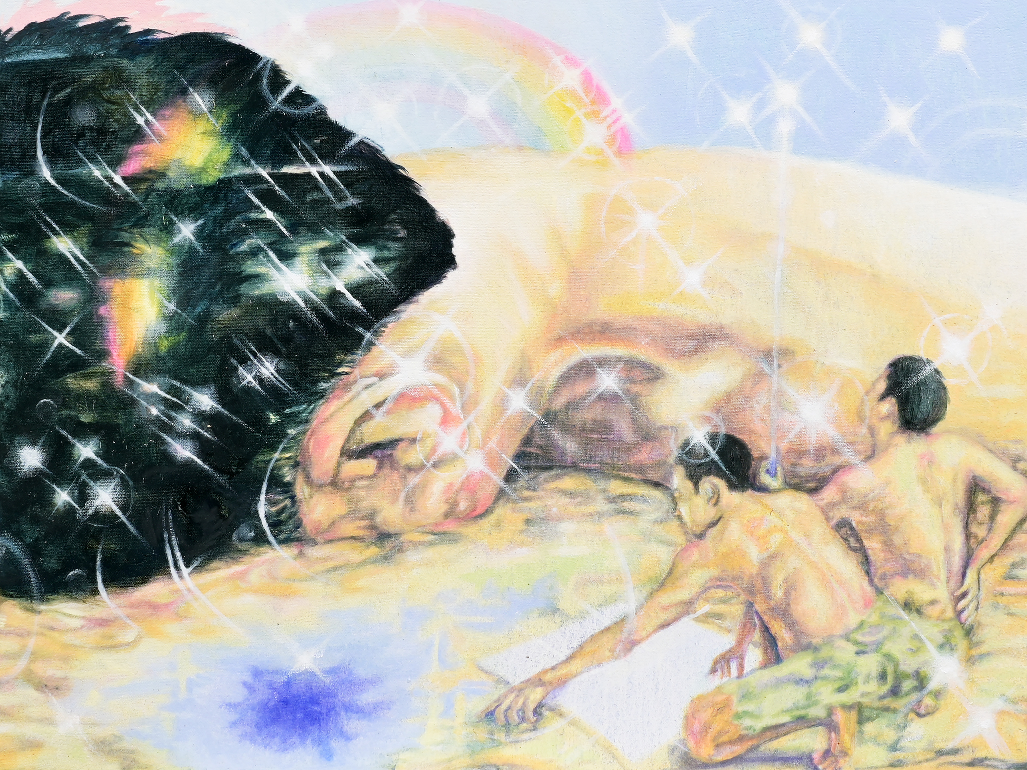 how did the cult priest win against the weather (a land survey)